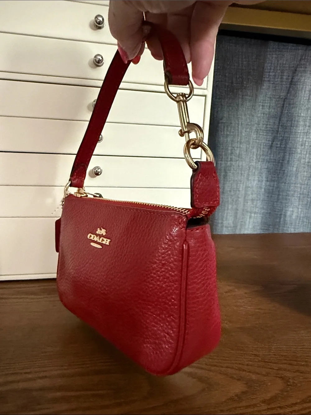 Coach pebbled leather 📣items